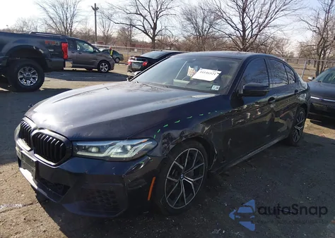 2021 BMW 540I xDrive z USA, uszkodzony, nr VIN WBA73BJ0XMCE79063